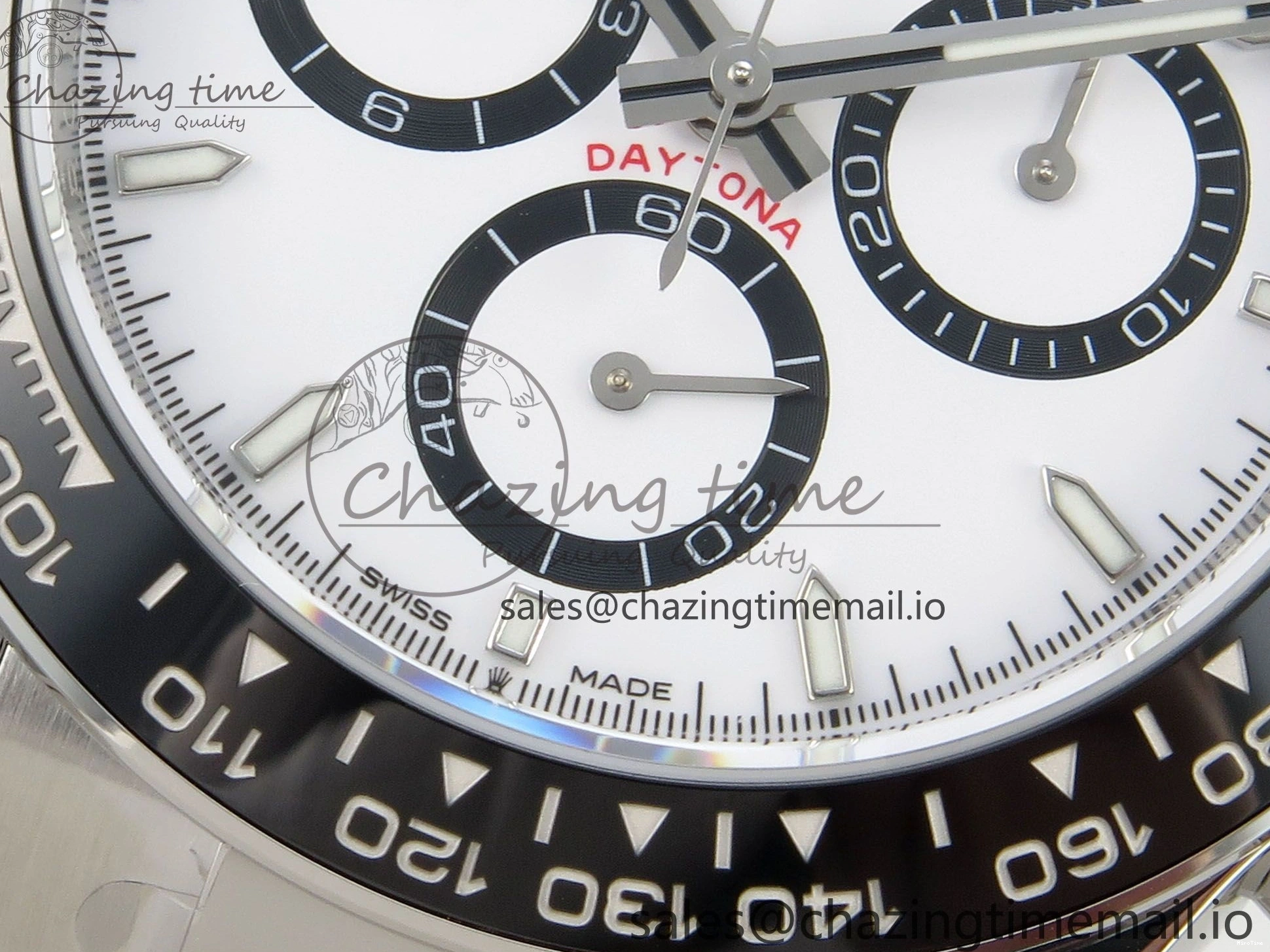 MiroTime 0223 Daytona 126500 THBF 1:1 Best Edition 904L Steel White Dial on SS Bracelet SH Unisex 134